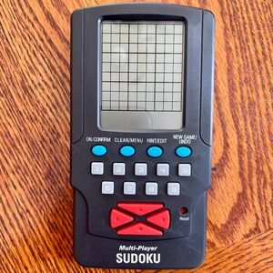 Sudoku Multi-Player Hand-Held Electronic Game (NEW; Never Used)